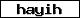 Verification code