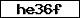 Verification code