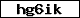 Verification code