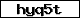 Verification code