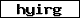 Verification code