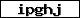 Verification code