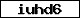 Verification code