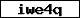 Verification code