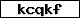 Verification code