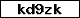 Verification code