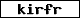 Verification code