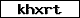 Verification code