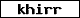 Code de vérification