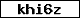 Verification code
