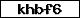 Verification code