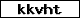 Verification code