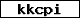Verification code
