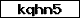 Verification code