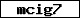 Verification code