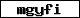 Verification code