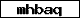 Verification code