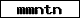 Verification code