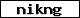 Verification code
