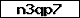 Verification code