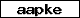 Verification code