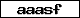 Verification code