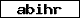 Verification code