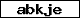 Verification code