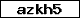 Verification code