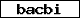 Verification code