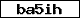 Verification code
