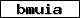 Verification code