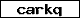 Verification code