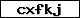Verification code