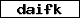 Code de vérification