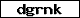 Verification code