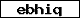 Verification code