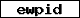 Verification code