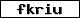 Verification code