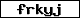 Verification code