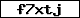 Verification code