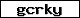 Verification code