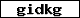 Verification code