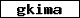 Verification code