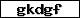 Verification code
