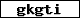 Verification code