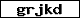 Verification code