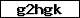 Verification code