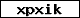 Verification code
