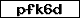 Verification code